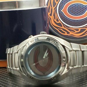 Chicago Bears NFL Stainless-Steel Kaleido Watch by Fossil NEW (RARE)